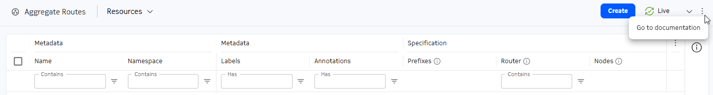 Link to documentation