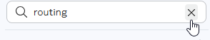 Search text clear control