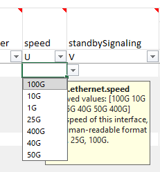 Enum drop-down