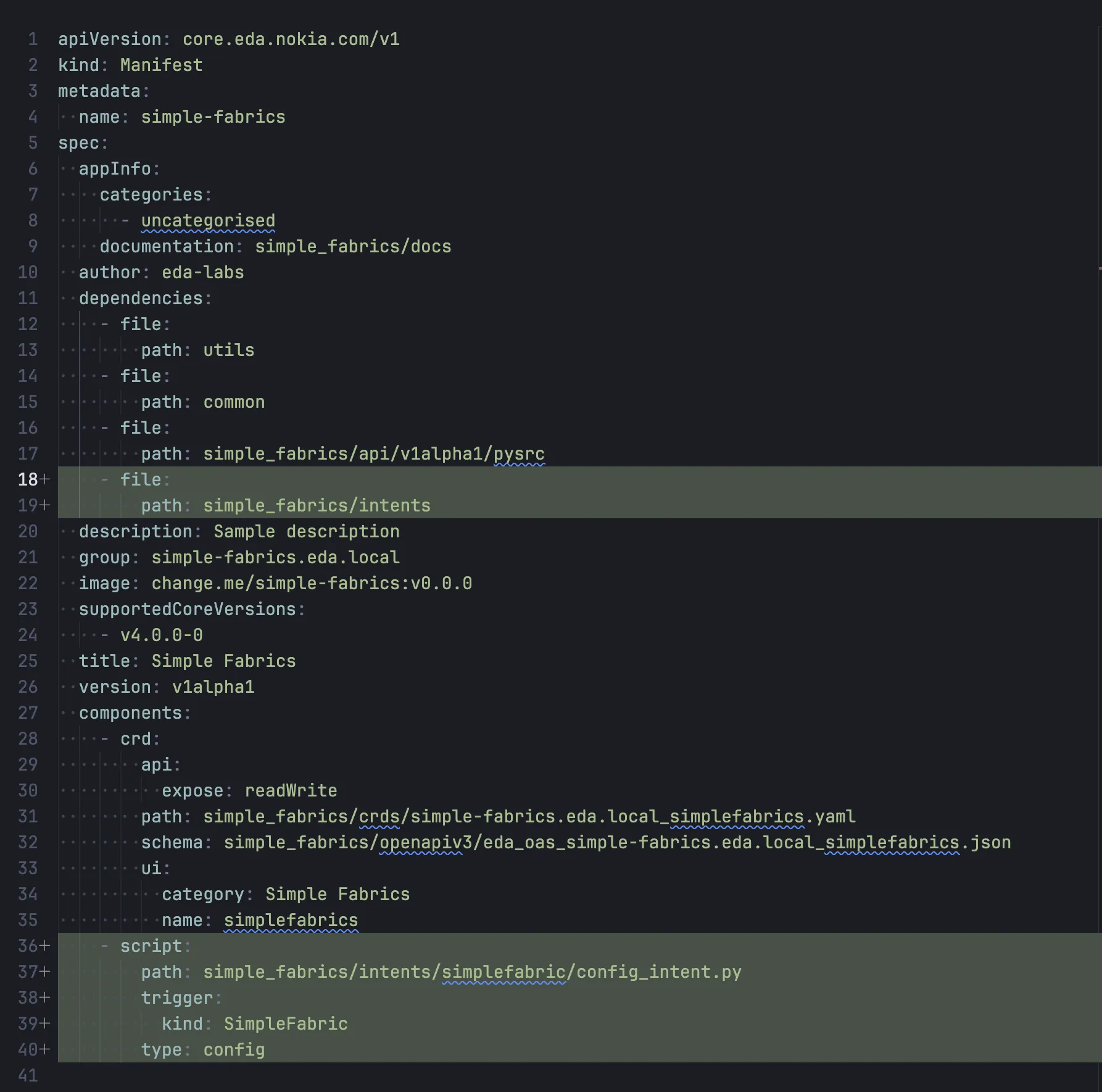 Intent Registration in Manifest