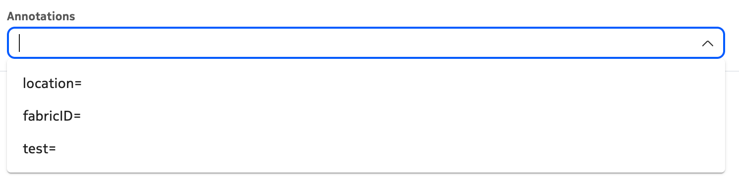 Adding an annotation