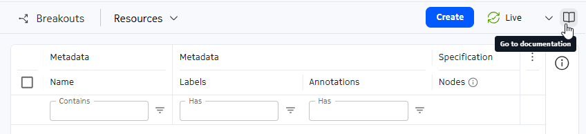 Link to documentation